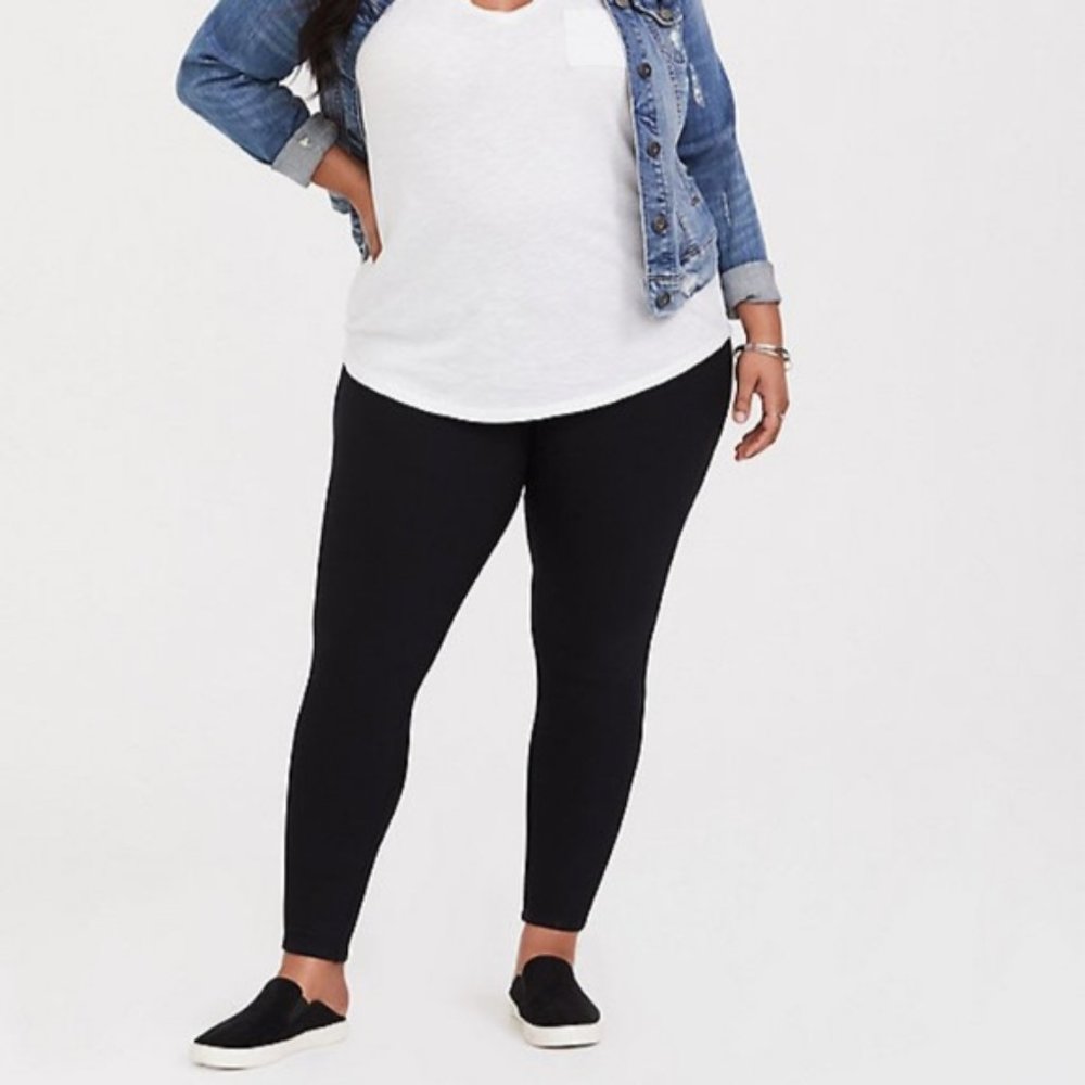 TORRID Leggings Premium Full-Length in Black - Picture 5 of 6